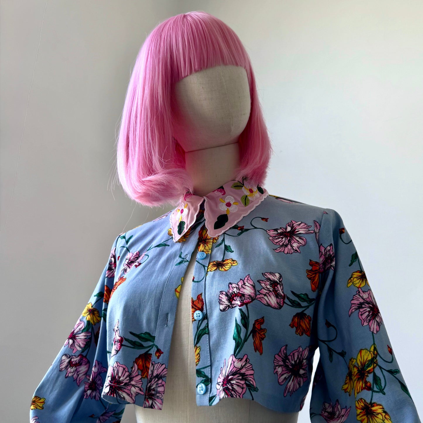 Floral Bae Blue Printed Skirt Top Set