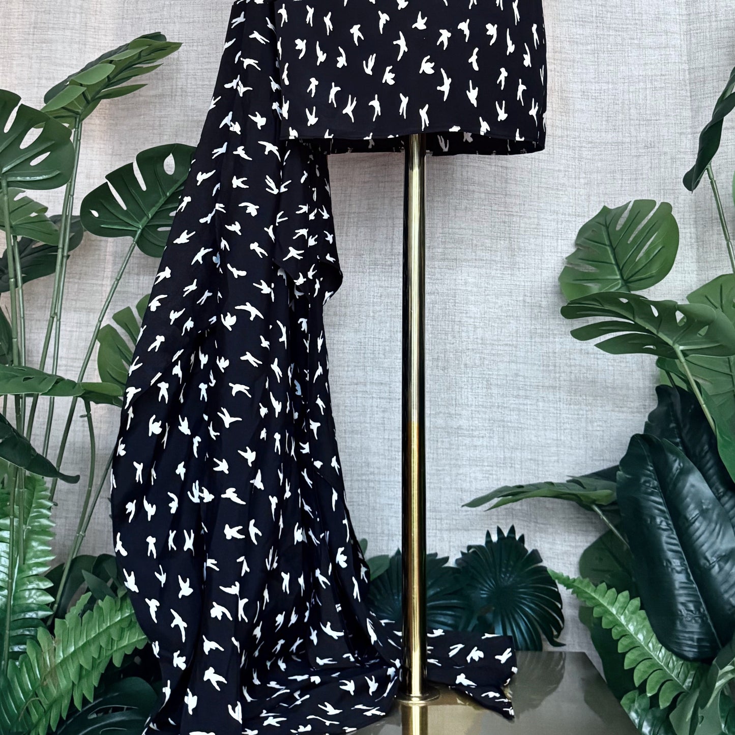 Goth Bae Layered Printed Black Dress