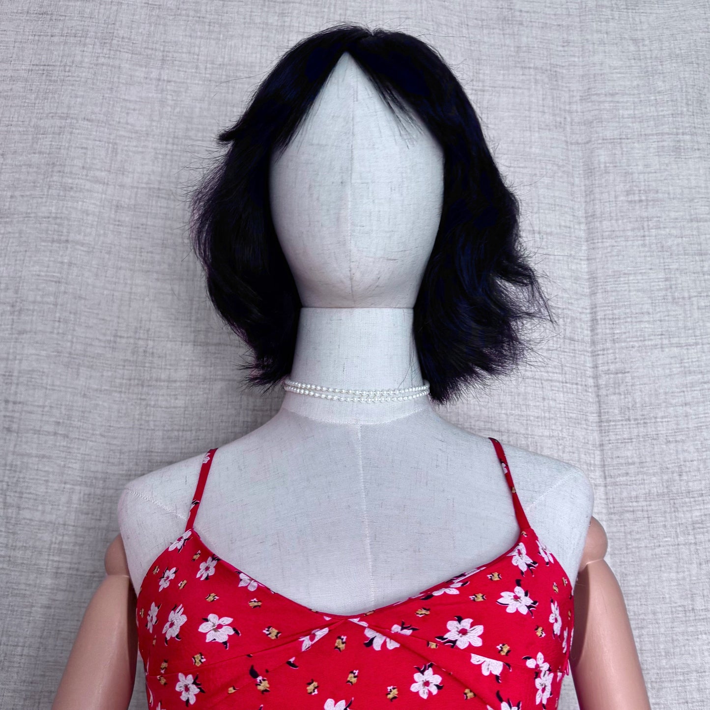 Bonita Layered Red Floral Dress