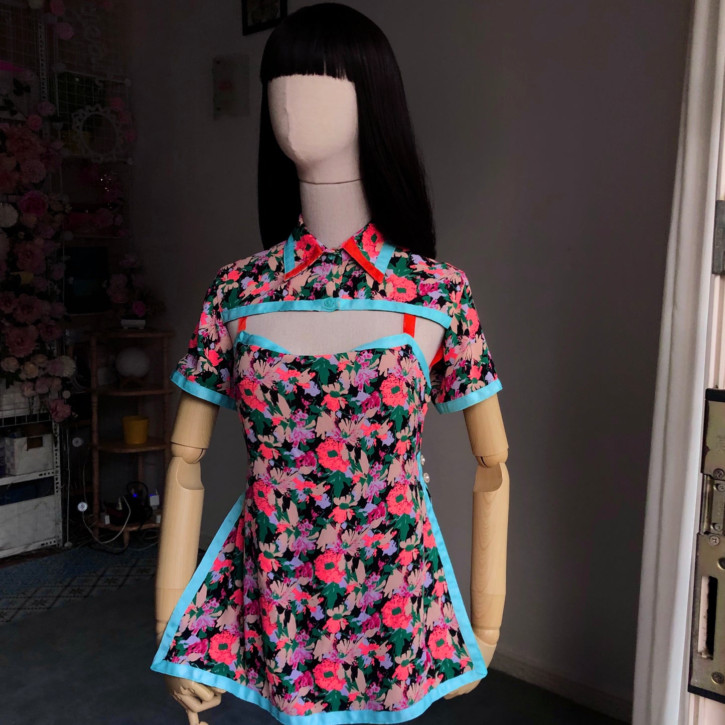 Bonita Printed Skirt Top Set