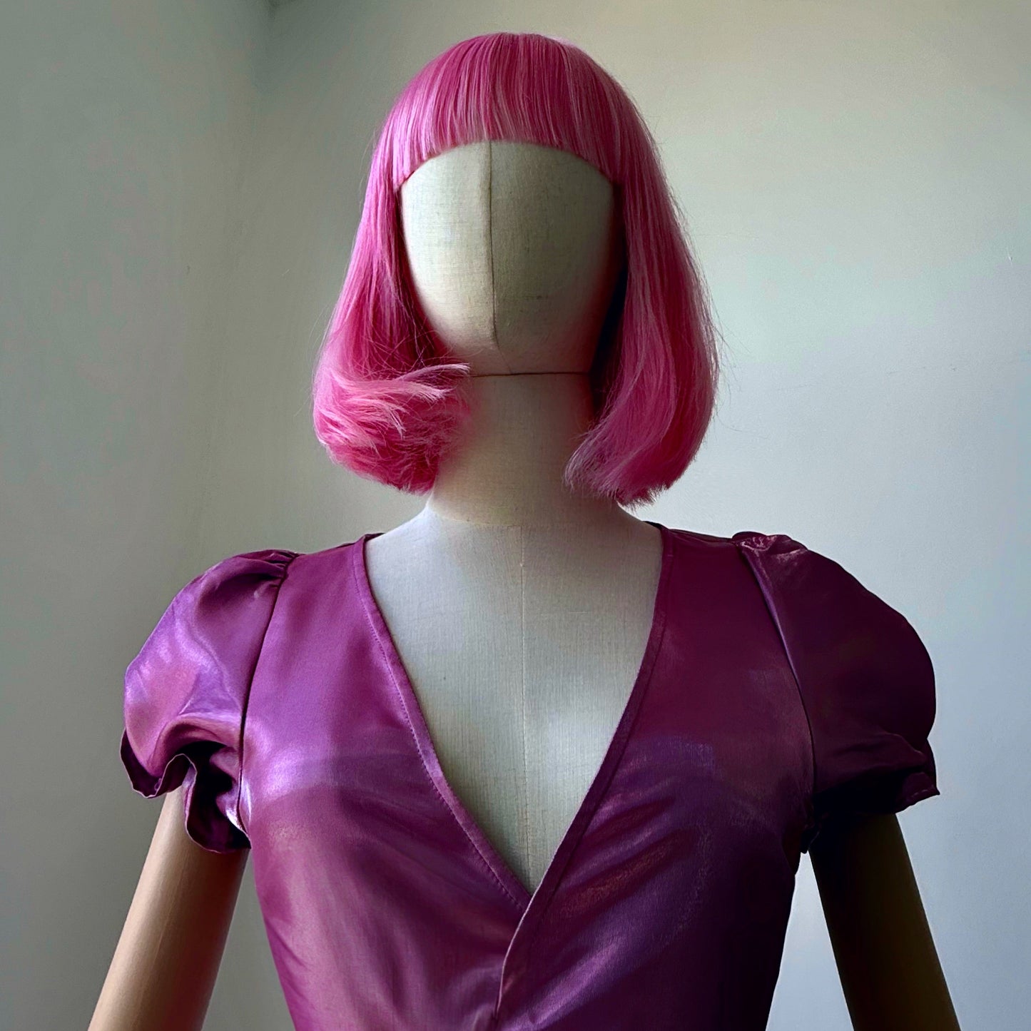 Classy Barbie Pink Wrap Dress