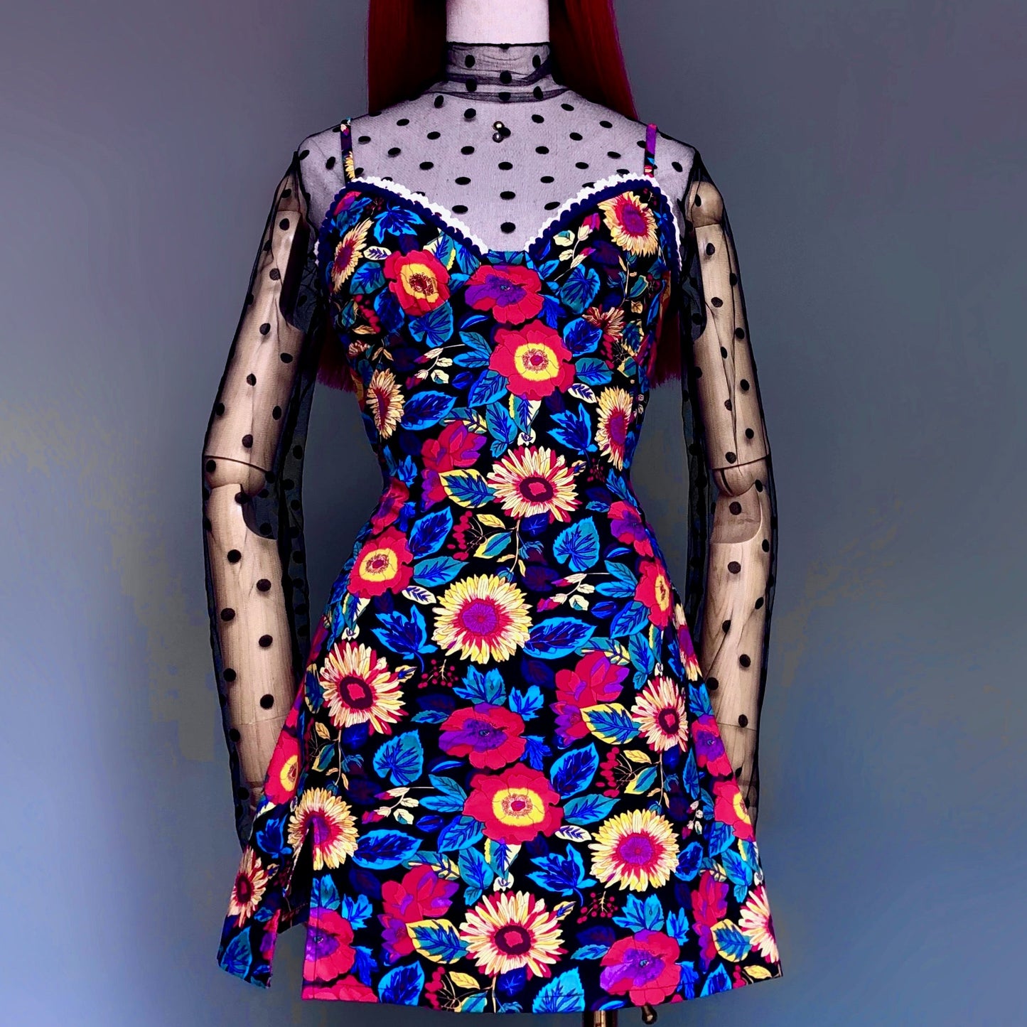 Floral Bae Dark Wild Flowers Dress