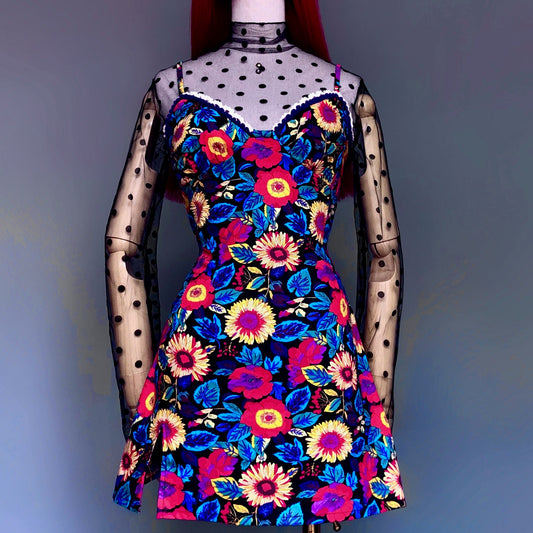 Floral Bae Dark Wild Flowers Dress