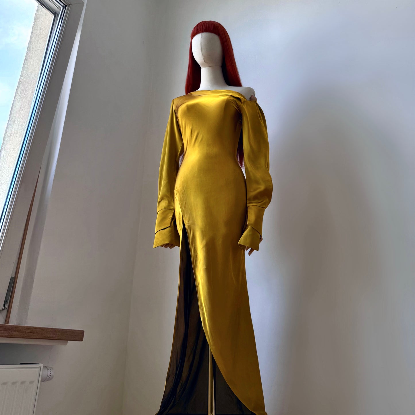 Golden Girl Maxi Skirt Dress