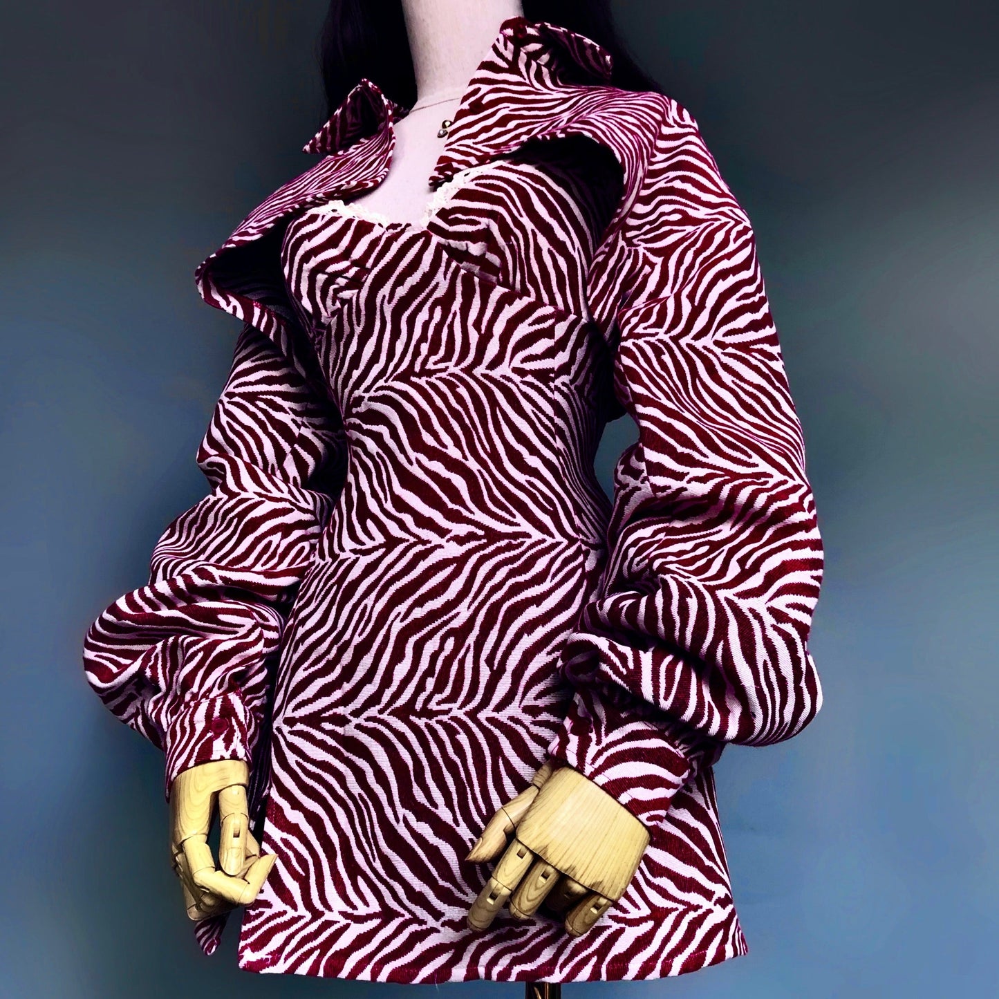 Mean Girl Wild Red Print Dress Set