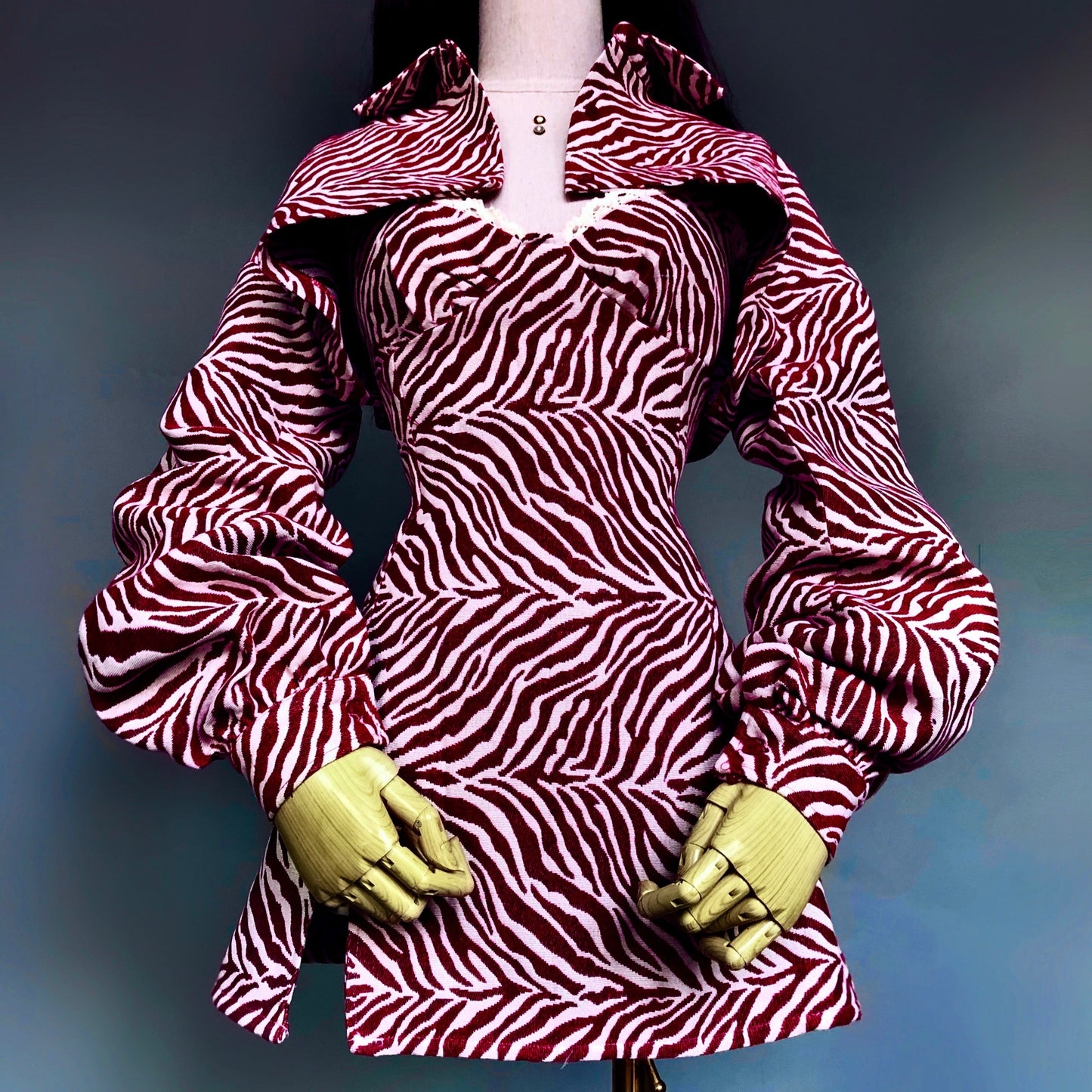 Mean Girl Wild Red Print Dress Set