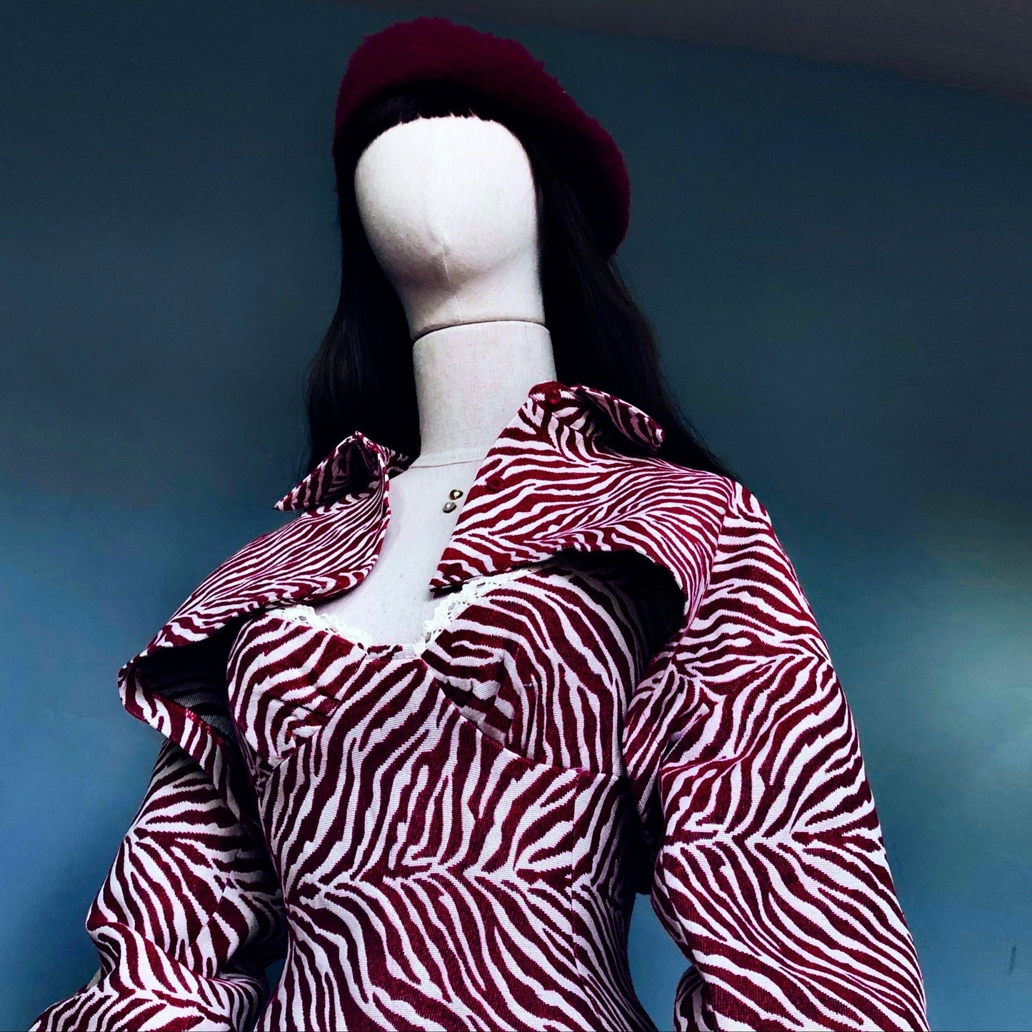 Mean Girl Wild Red Print Dress Set