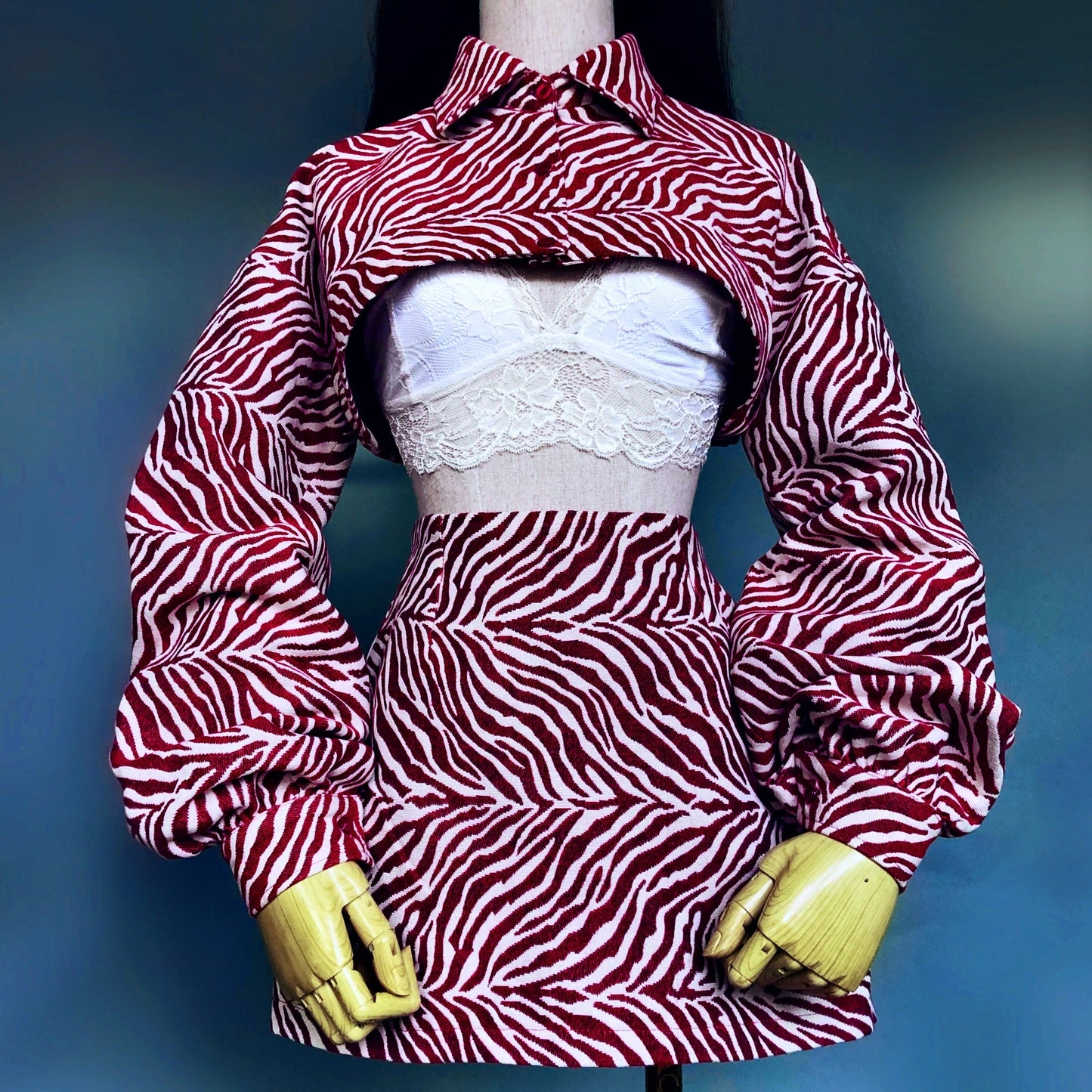 Mean Girl Wild Red Print Set