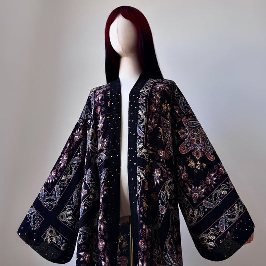 Tribe Master Bohemian Print Kimono