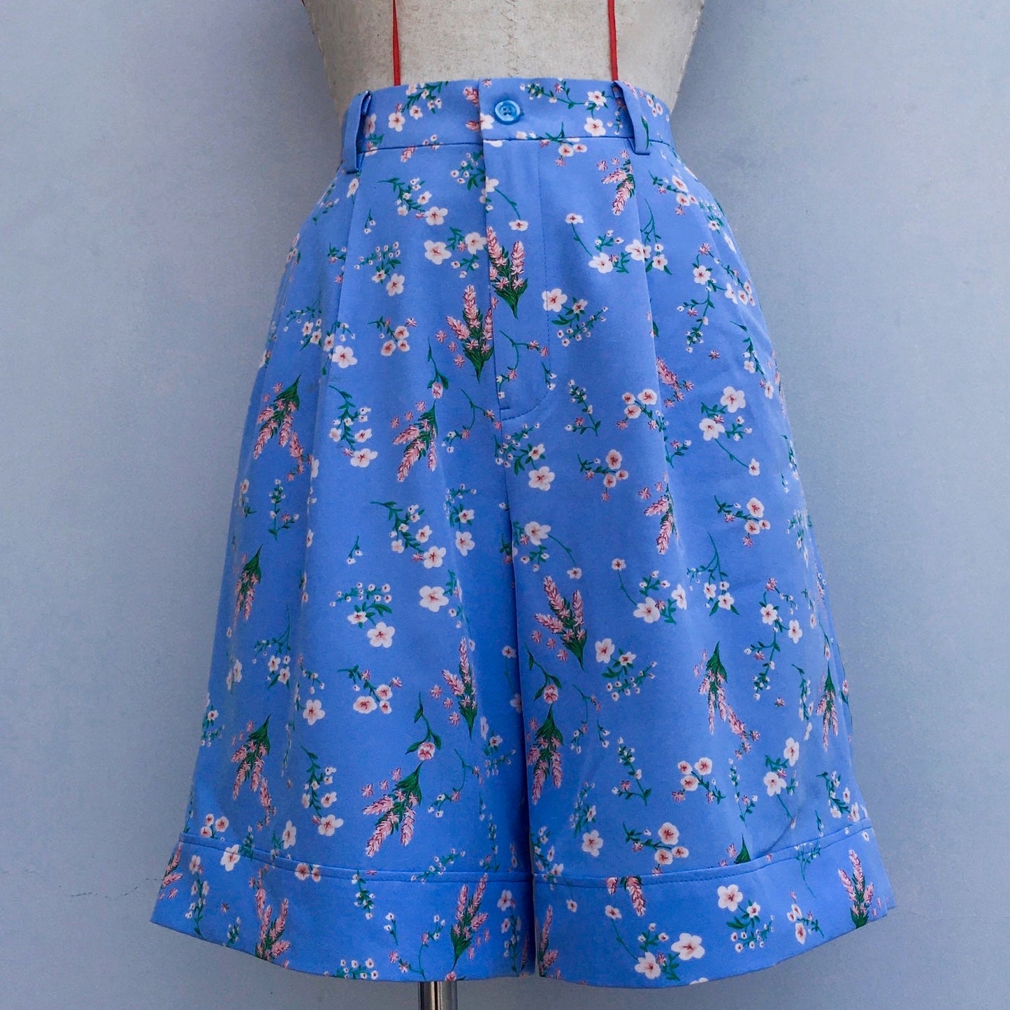 Floral Shorts Shirt Suit Set